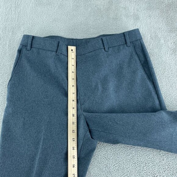 Levis Action Slacks Flat-Front Blue/Gray Trousers Mens Classic Fit Durable  3563 - Picture 5 of 10